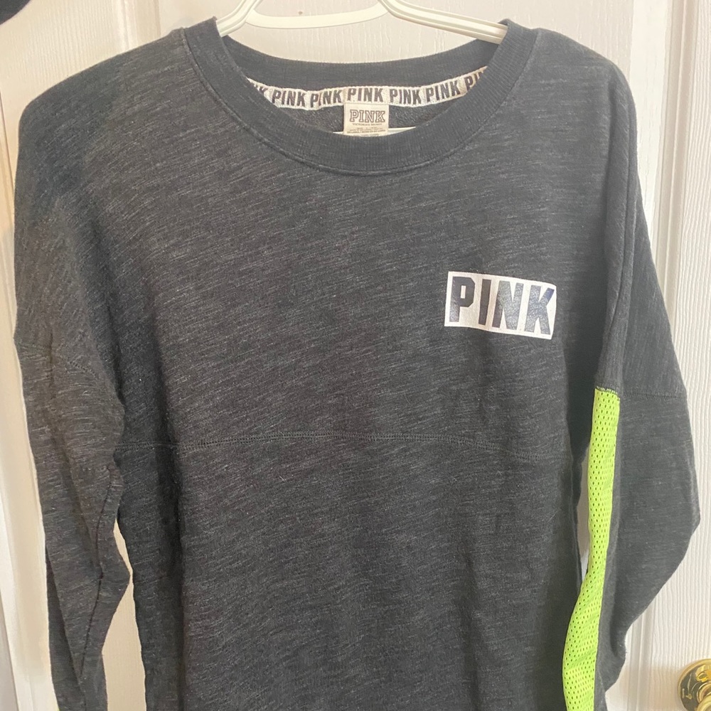 Dark Grey PINK Victoria’s Secret Crewneck